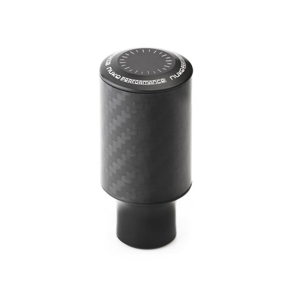 Nuke Performance Cavernous Carbon Fiber Shift Knob - Matte Finish, 65mm