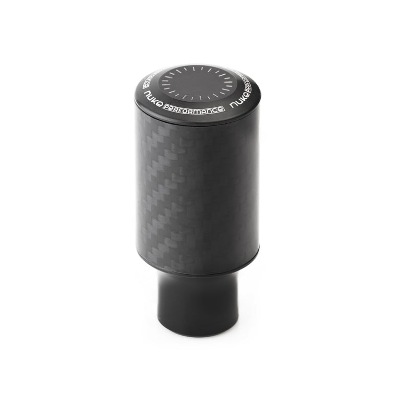 NUKE GEAR KNOB CAVERNOUS CARBON 40. MATTE FINISH