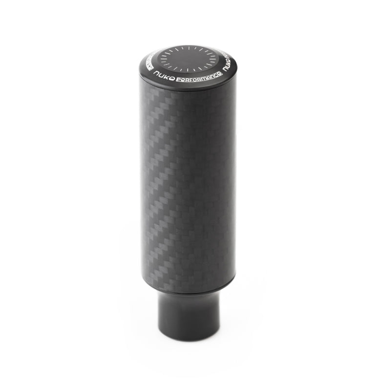 NUKE GEAR KNOB CAVERNOUS CARBON 70. MATTE FINISH