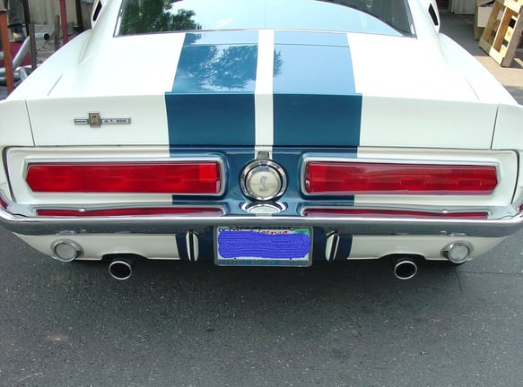 FLOWMASTER 67-70 MUSTANG AMT THRU VALANCE 409S