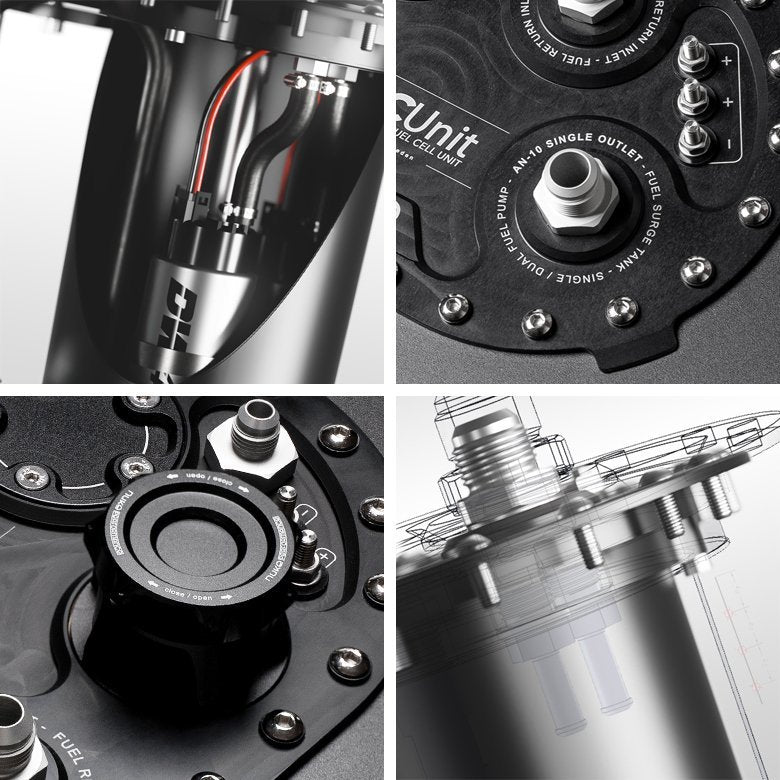 NUKE CFC UNIT - LOW PROFILE COMPETITION FUEL CELL UNIT. WITH INTEGRATED FUEL SUR - 0