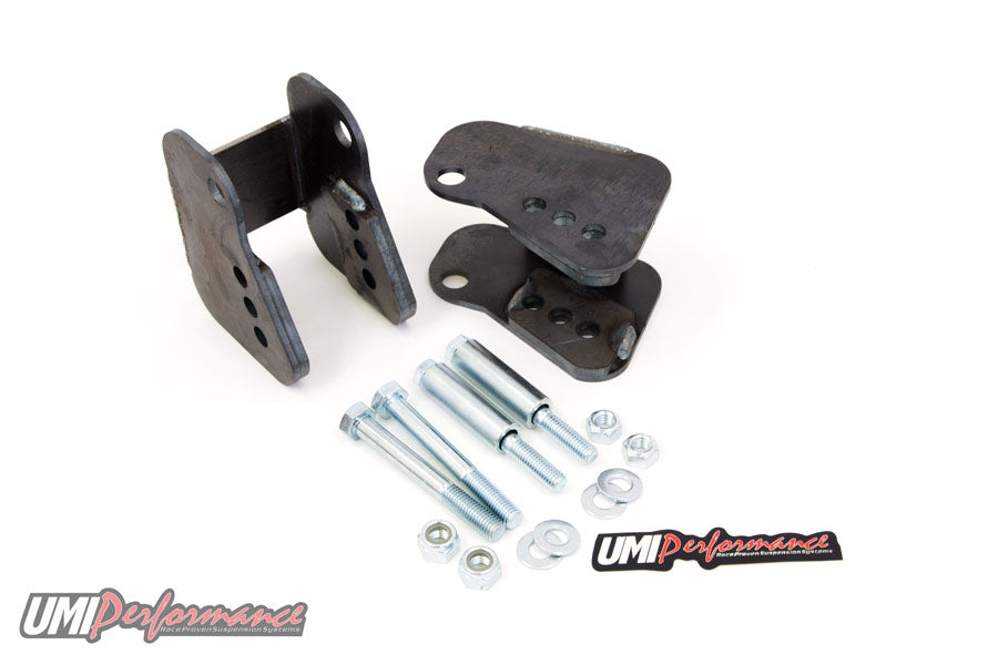 UMI Performance 82-02 GM F-Body Lower Control Arm Relocation Brackets Weld-In