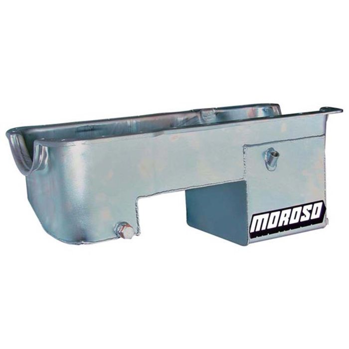 Moroso Ford 351W (w/Rear Sump) Extra Deep Wet Sump 7qt 9in Steel Oil Pan