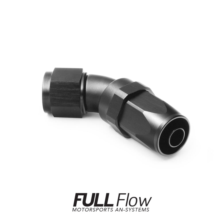 NUKE FULL FLOW AN HOSE END FITTING 45 DEGREE AN-8