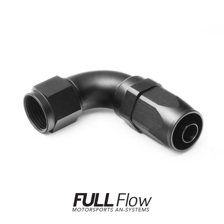 NUKE FULL FLOW AN HOSE END FITTING 90 DEGREE AN-8