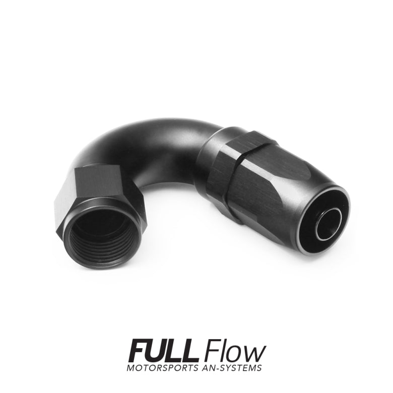 NUKE FULL FLOW AN HOSE END FITTING 150 DEGREE AN-8