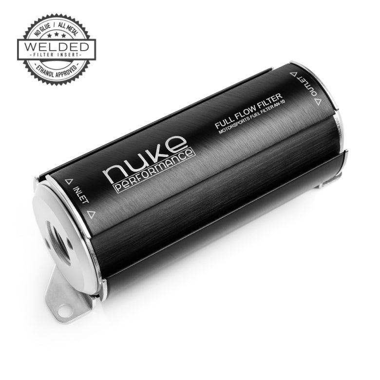 NUKE FUEL FILTER 10 MICRON AN-10 - WELDED STAINLESS STEEL ELEMENT