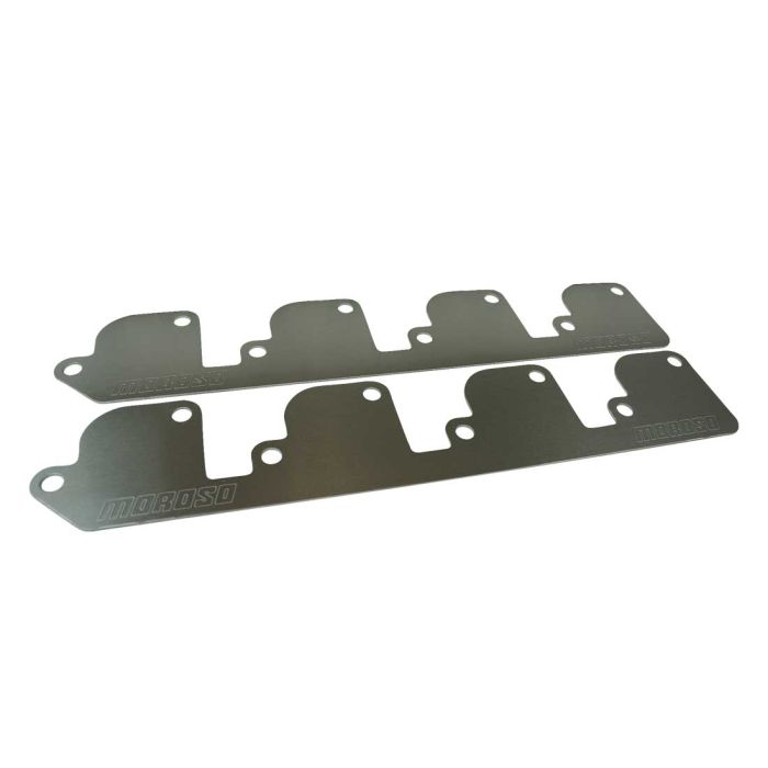 Moroso Ford 351C/351M/400 Exhaust Block Off Storage Plate - Pair