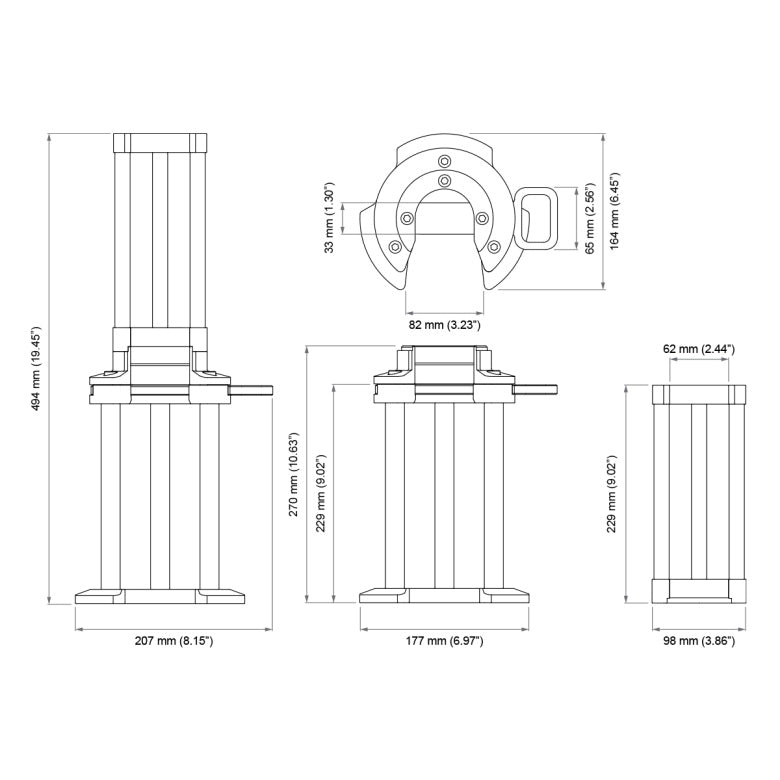 NUKE AIR JACK 90 COMPETITION ELEPHANT FOOT - 0