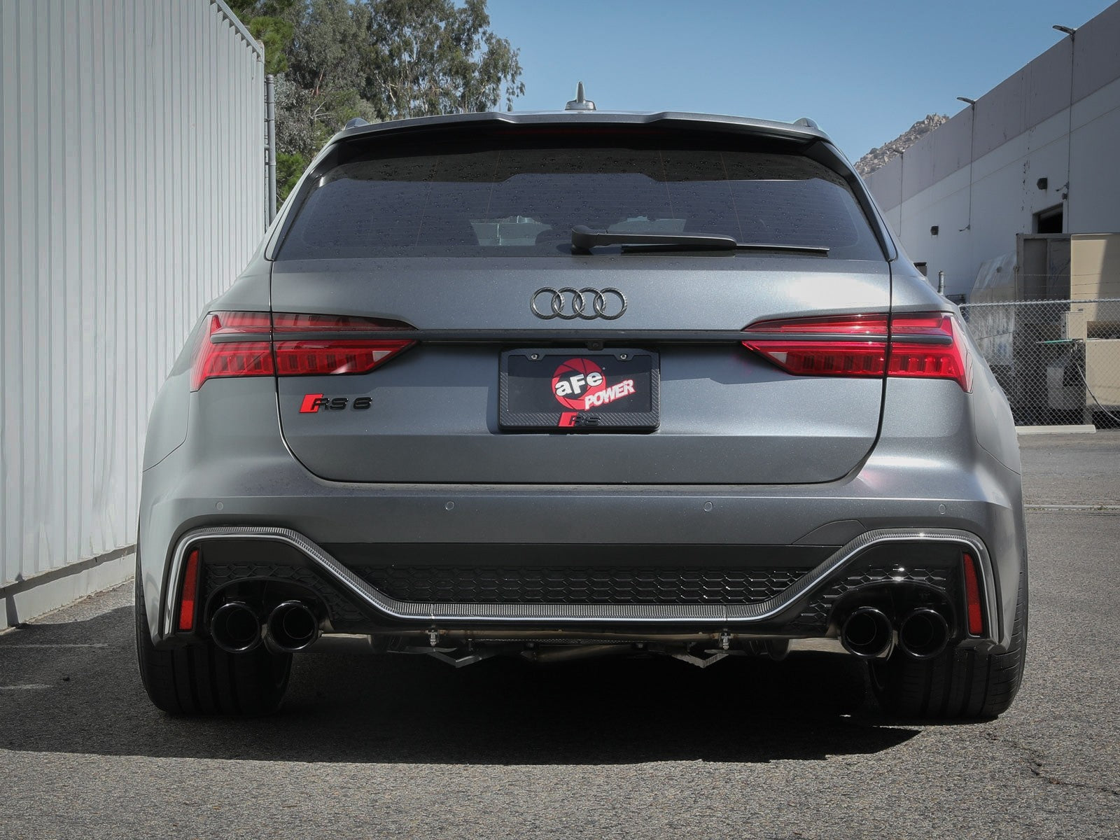 aFe 20-22 Audi RS6 Avant V8 4L (tt) MACH Force-Xp 3in to 2.5in 304 SS Cat-Back Exhaust