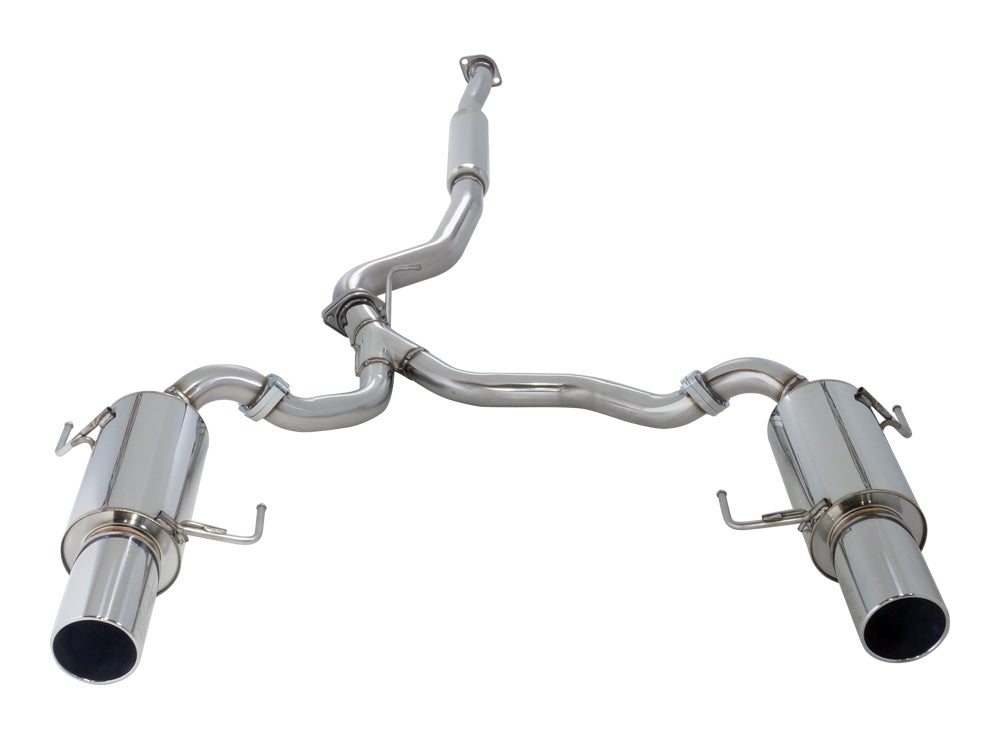 HKS Silent Hi-Power Exhaust, Rear Section & Center Pipe | 2005