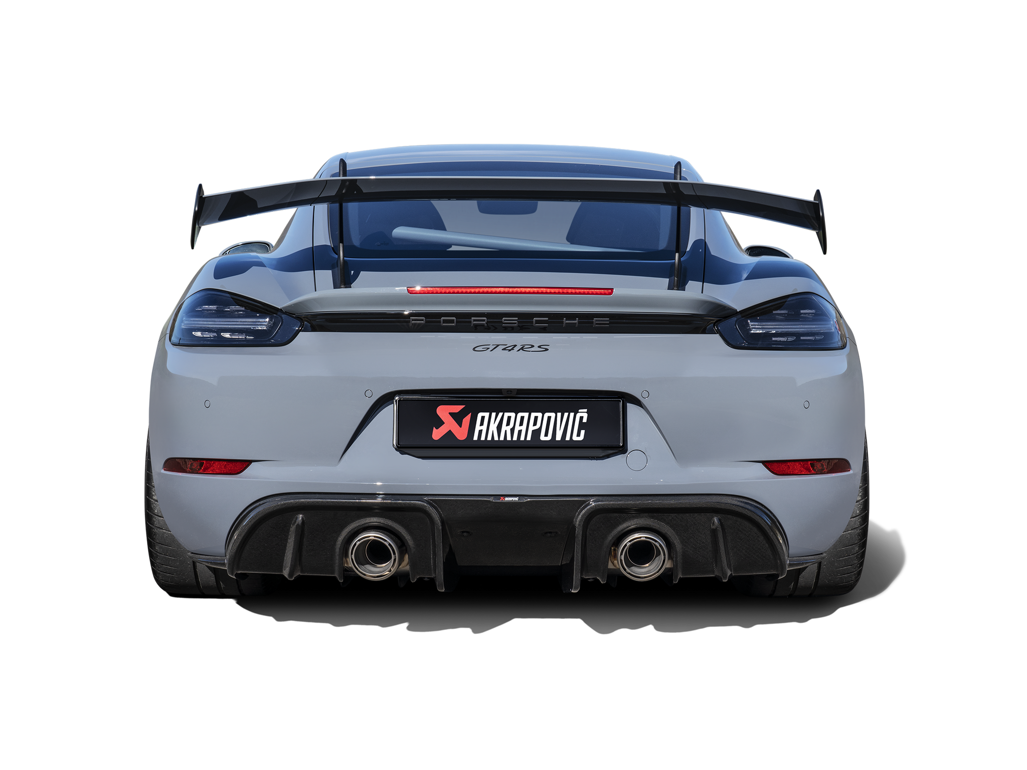 AUDI RS 7 Sportback (C8) Akrapovic Rear Carbon Fiber Diffuser High Gloss