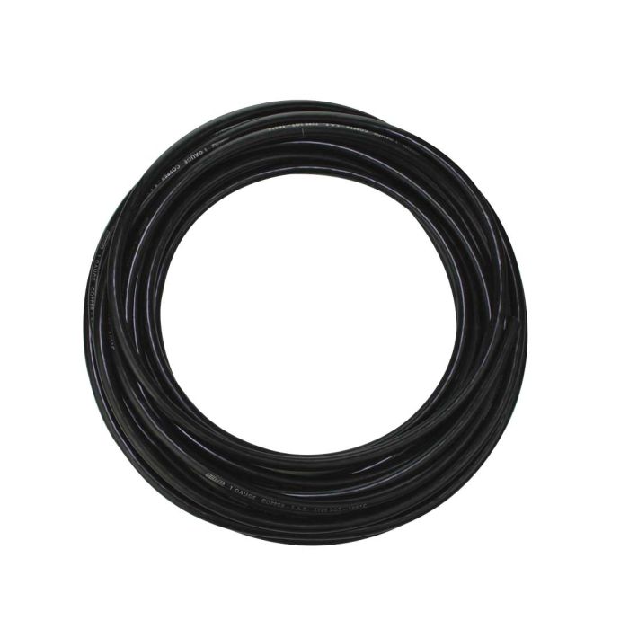 Moroso Battery Cable 1 GA. - 50ft - Black