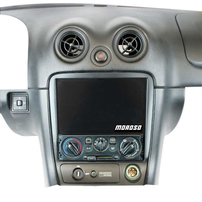 Moroso 99-04 Mazda Miata NB Radio Pocket Block Off Plate - 0