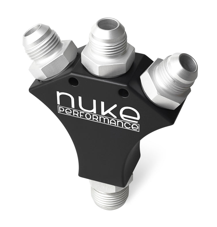 NUKE X-BLOCK ADAPTER FITTING WITH 3X AN-8 AND 1X AN-10