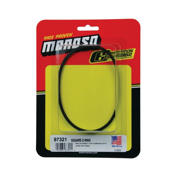 Moroso Square O-Ring (Replacement for Part No 23770/23780/23840/23890)