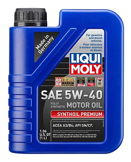 Synthoil Premium SAE 5W-40 1L