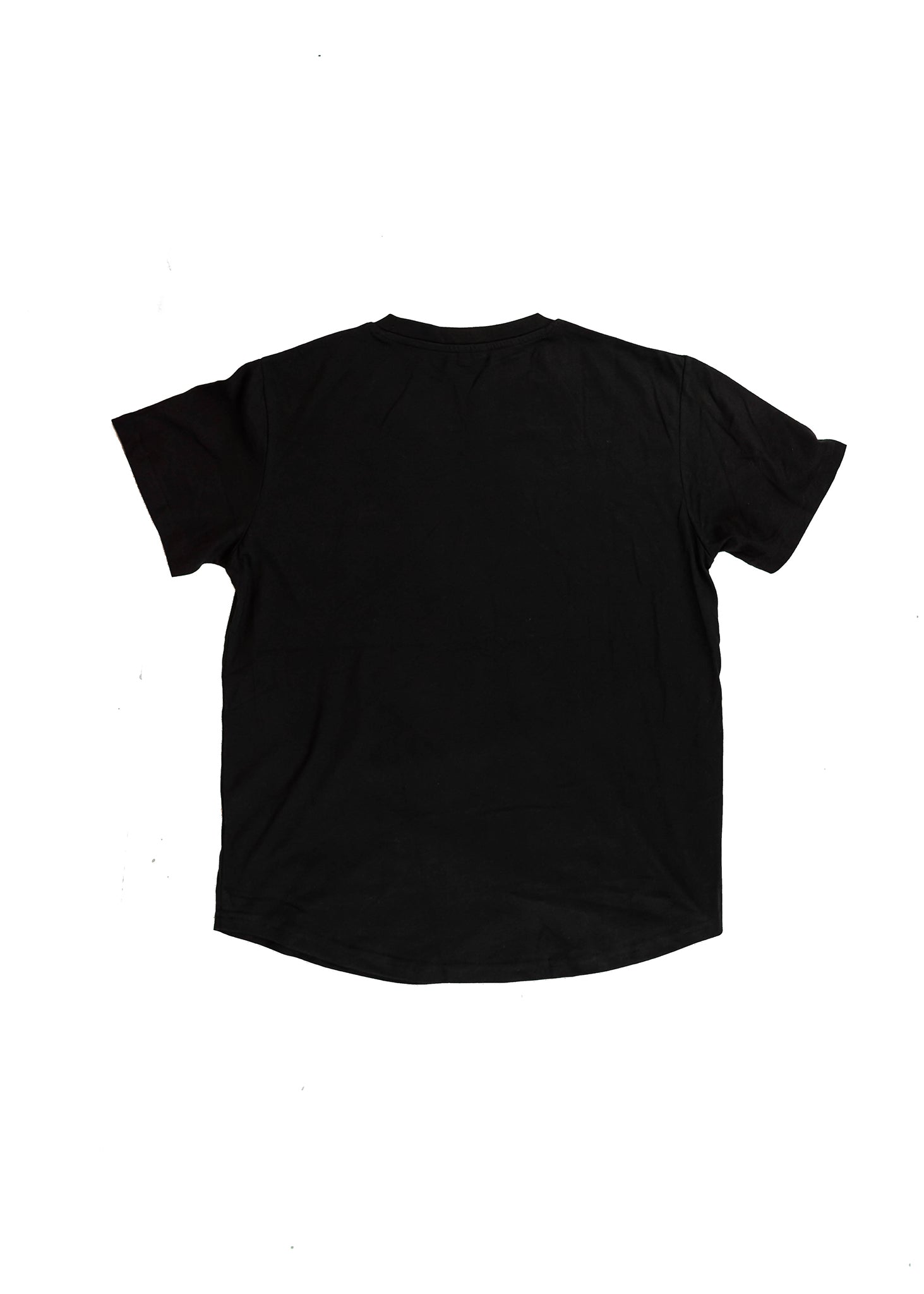 A black B7 RS4 T-Shirt for men. Photo is the back view of the shirt with an embroidered B7 RS4. Fabric composition is 65% polyester, and 35% cotton. The material is very stretchy, soft, comfortable, breathable, and non-transparent. The style of this shirt is short sleeve, with a crewneck neckline.