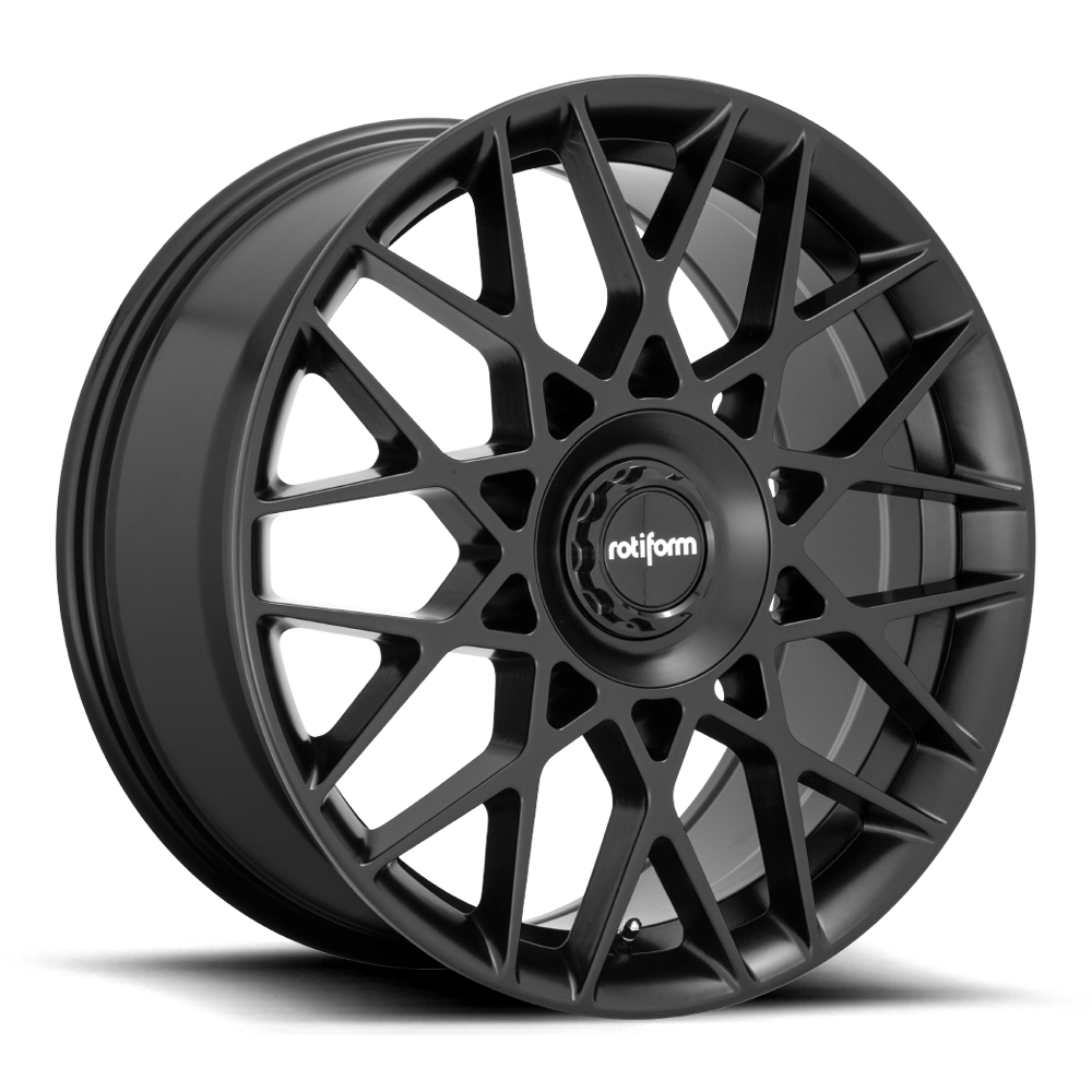 Rotiform R165 BLQ-C Wheel 19x8.5 Blank 35 Offset - Matte Black