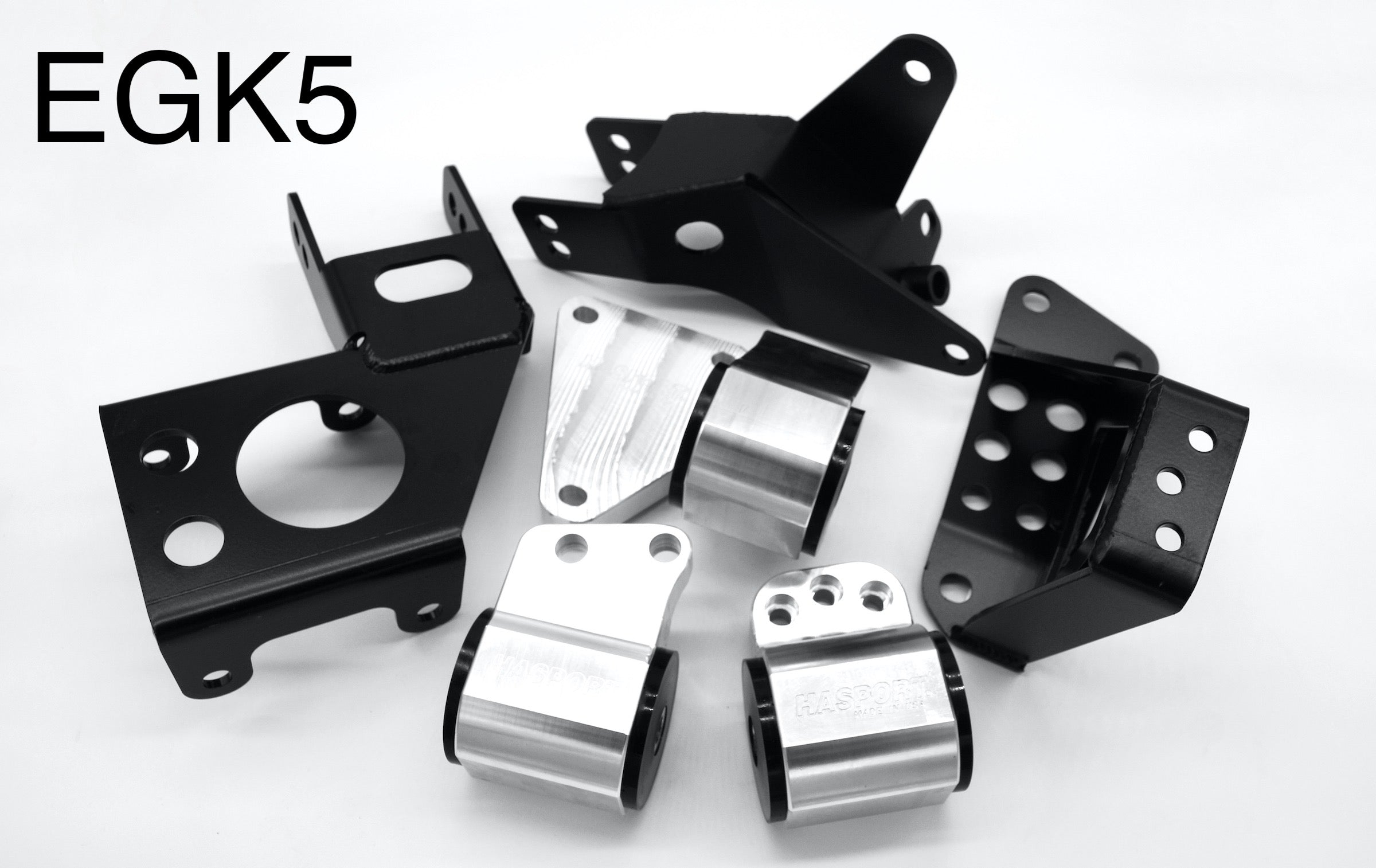 HASPORT Engine Mount Kit for K-Series Engine/K24 Accord/TSX manual AWD