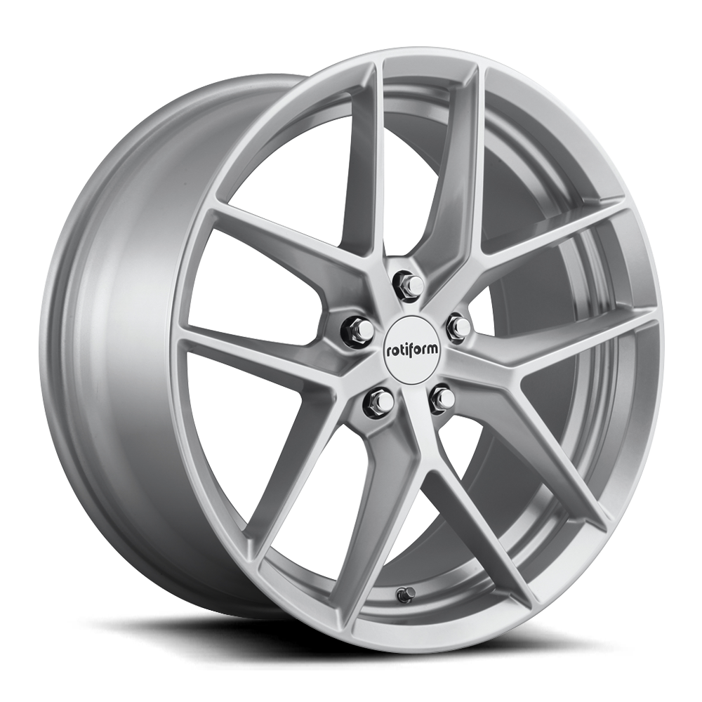 Rotiform R133 FLG Wheel 18x8.5 5x108 45 Offset - Gloss Silver