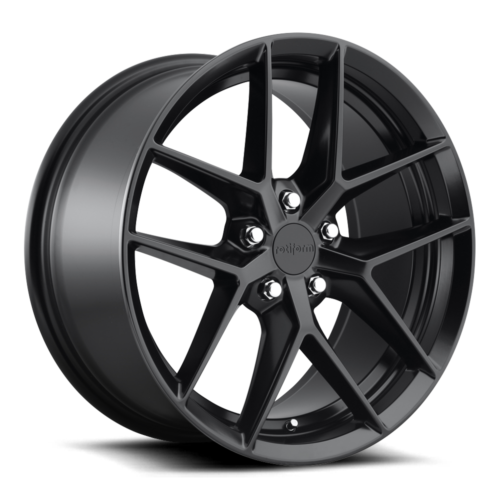 Rotiform R134 FLG Wheel 18x8.5 5x108 45 Offset - Matte Black