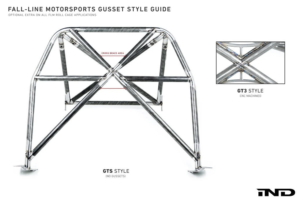 Fall-Line Motorsports F80 M3 Bolt-In Harness Bar