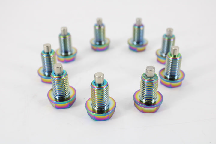 VTT Burnt Titanium Magnetic Oil Drain Plugs M12x1.5