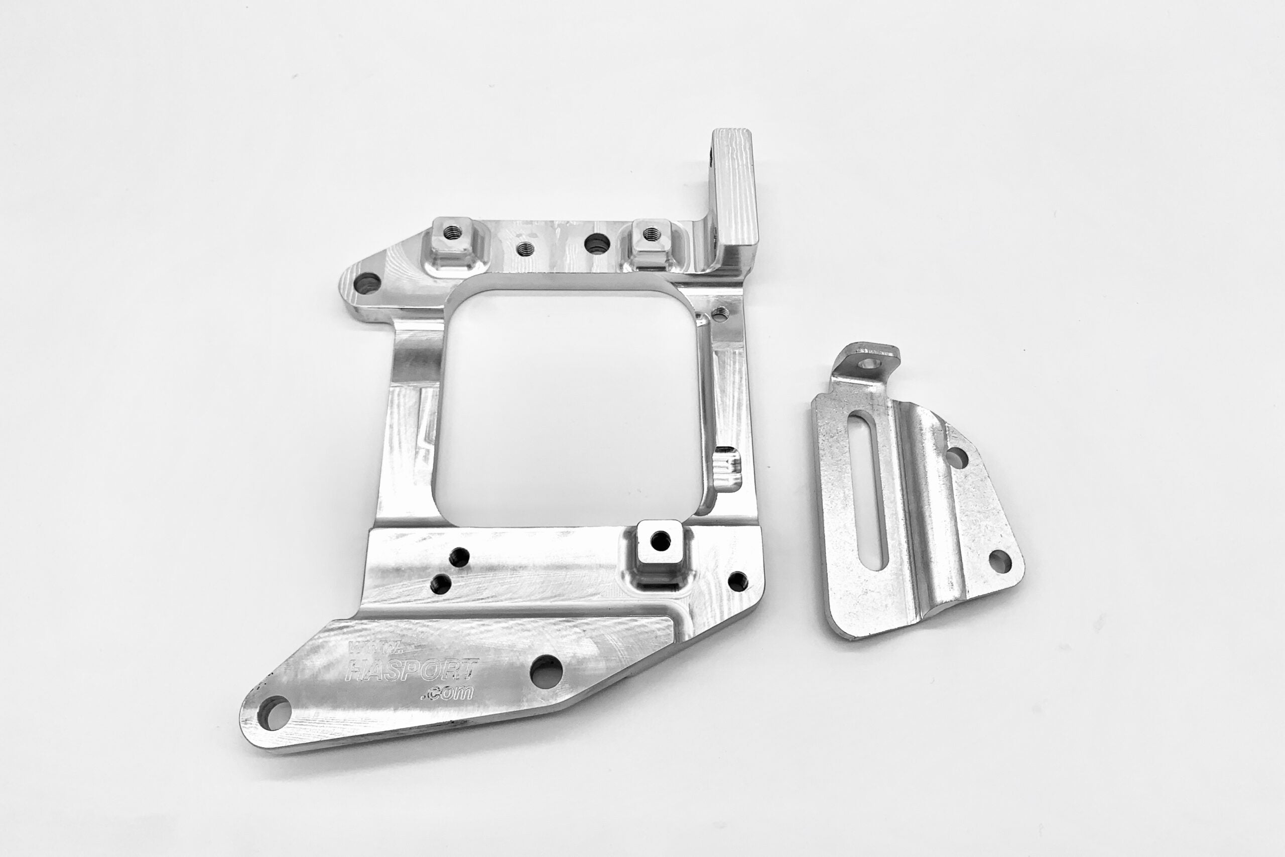 HASPORT AC bracket for use with b-series swap in 88-91 Civic/CRX