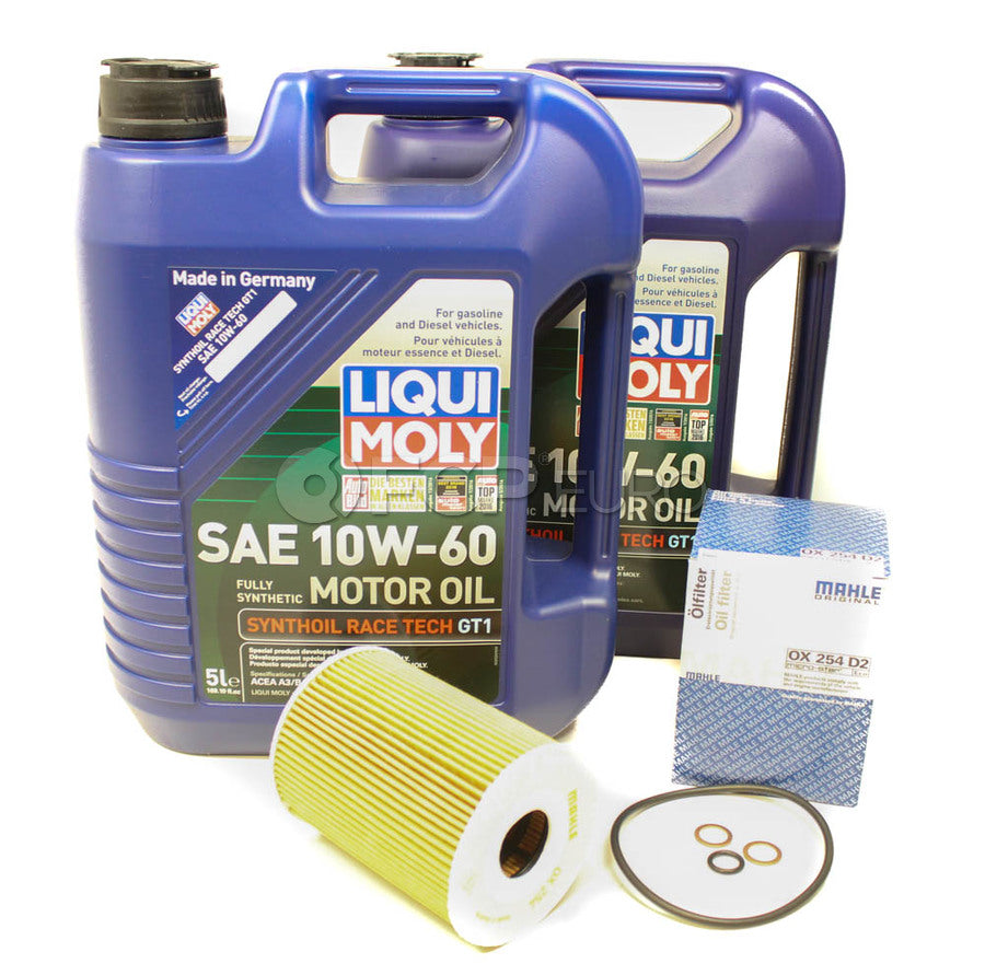 BMW 10W60 Oil Change Kit - Liqui Moly 11427840594KT2