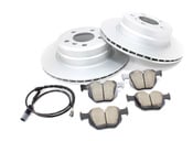 BMW Brake Kit - Zimmermann/Akebono 34216793247KTR3