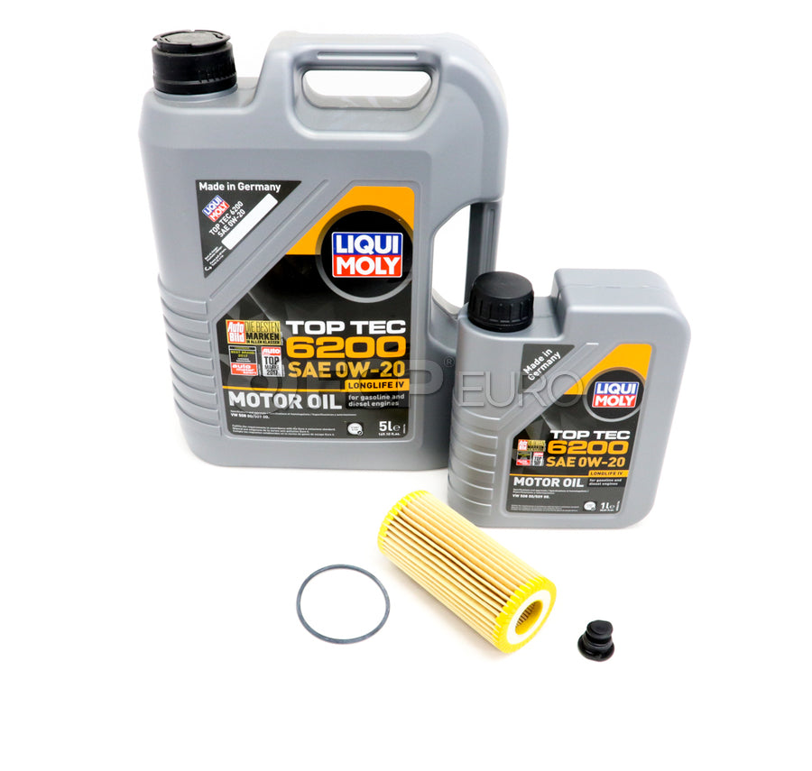 VW Oil Change Kit (0W20) - Liqui Moly KIT-538720