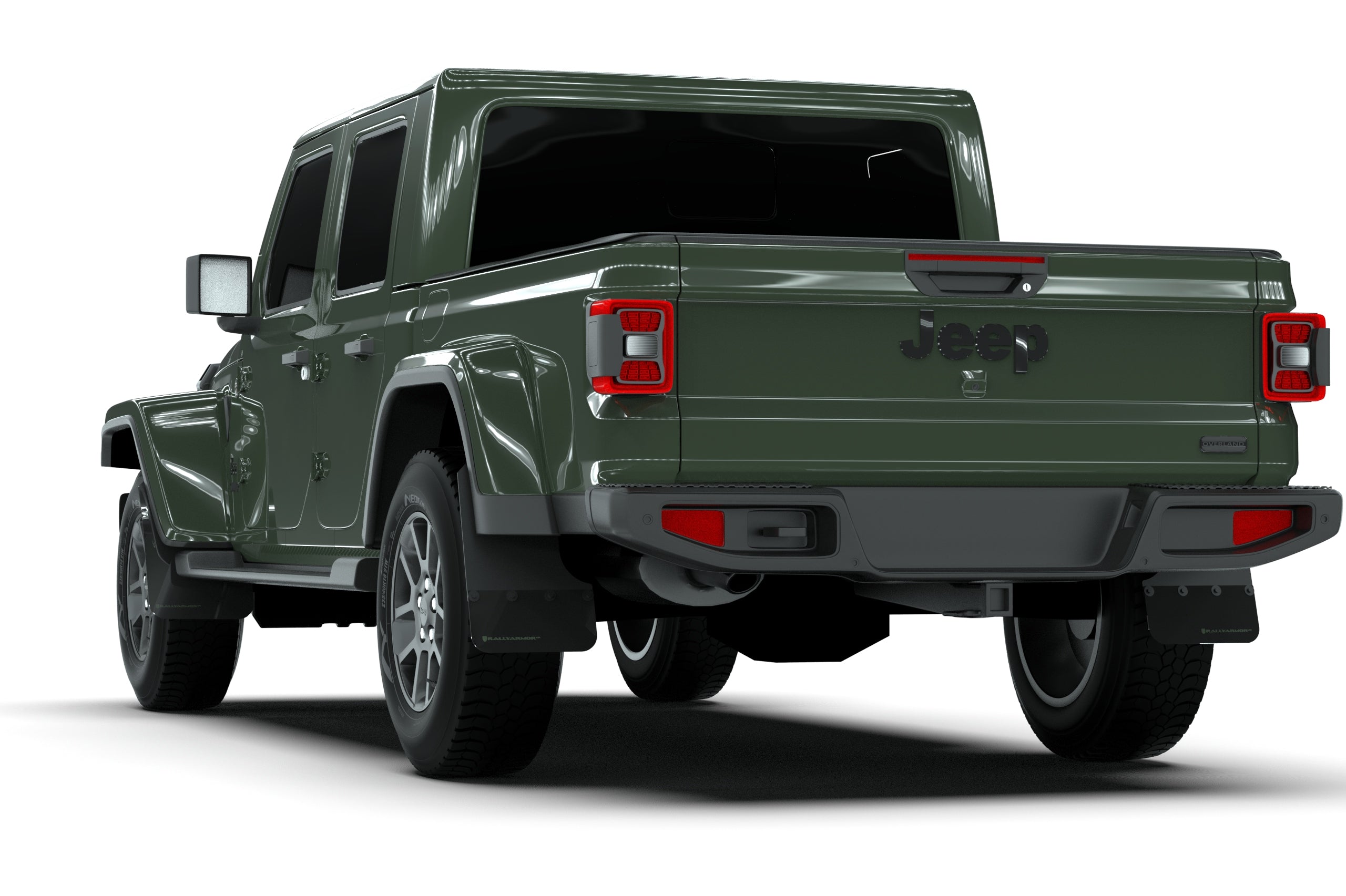 RALLY ARMOR MUD FLAPS: 2019–2022 JEEP JT GLADIATOR