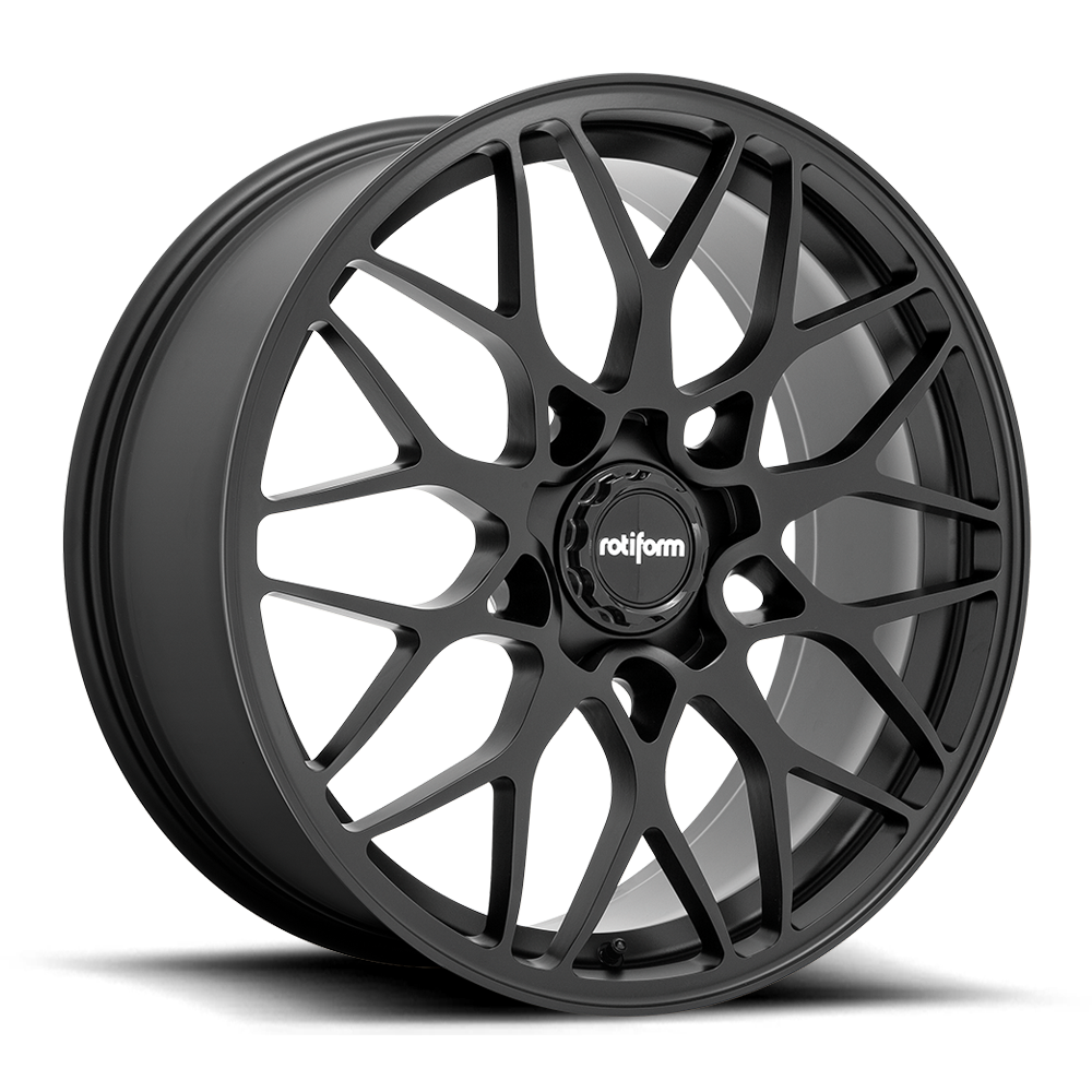 Rotiform R190 Wheel 19x10 Blank 25 Offset - Matte Black