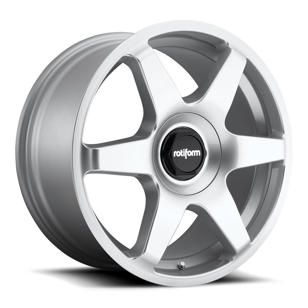 Rotiform R114 SIX Wheel 18x8.5 Blank 35 Offset - Gloss Silver