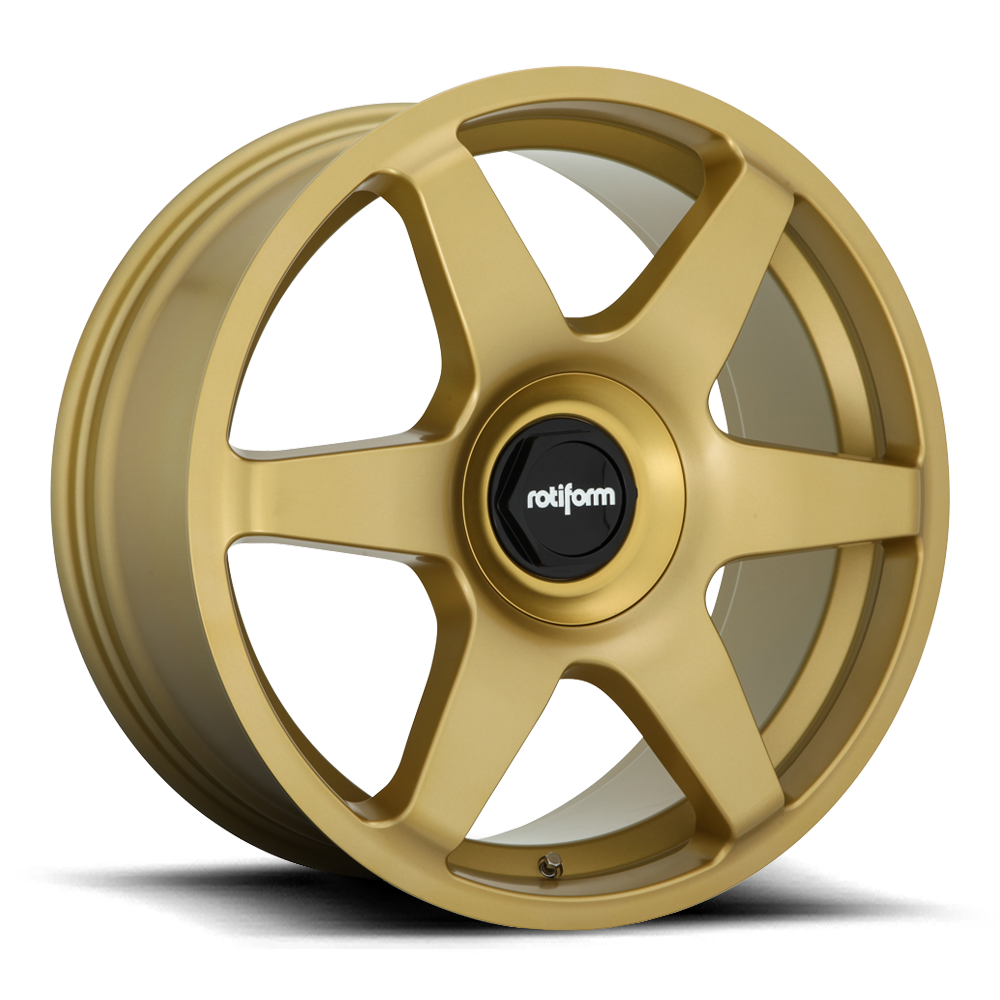 Rotiform R118 SIX Wheel 18x8.5 5x100/5x112 45 Offset - Matte Gold