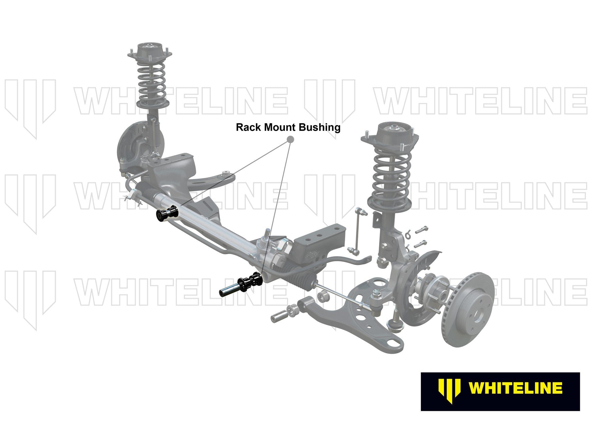 Whiteline 12+ Subaru BRZ/Scion FR-S/Toyota 86 Front Steering - Rack & Pinion Mount Bushing - 0