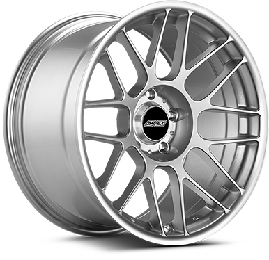 APEX ARC-8 17 X 8 +20 5 X 120 CB72.56 HYPER SILVER