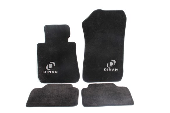 DINAN F32/F82 MATS; BLACK W/ SILVER