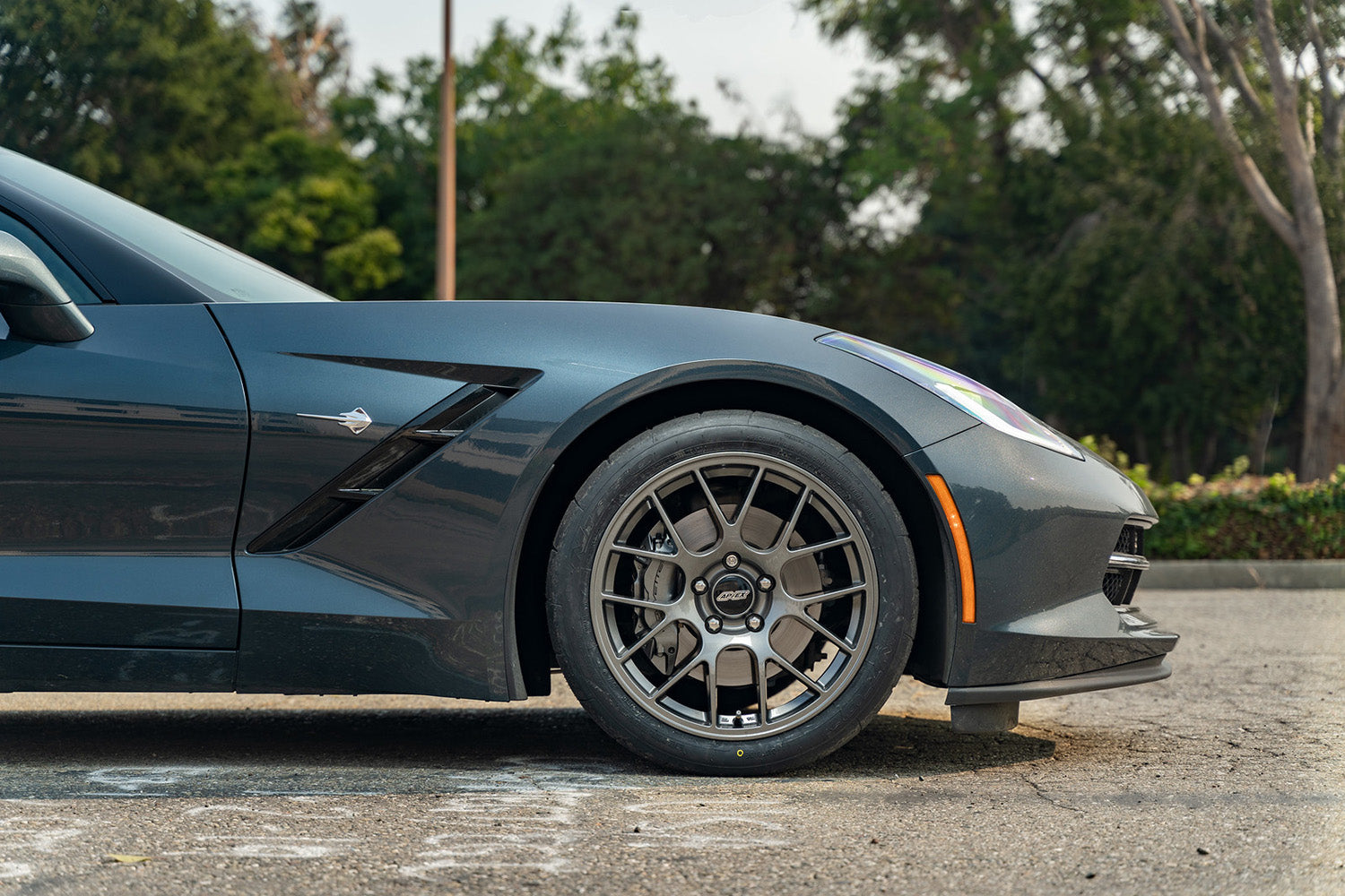 APEX EC-7 18 X 8.5 +45 5 X 120 CB72.56 ANTHRACITE - 0