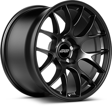 APEX EC-7 18 X 9.5 +22 5 X 120 CB72.56 SATIN BLACK