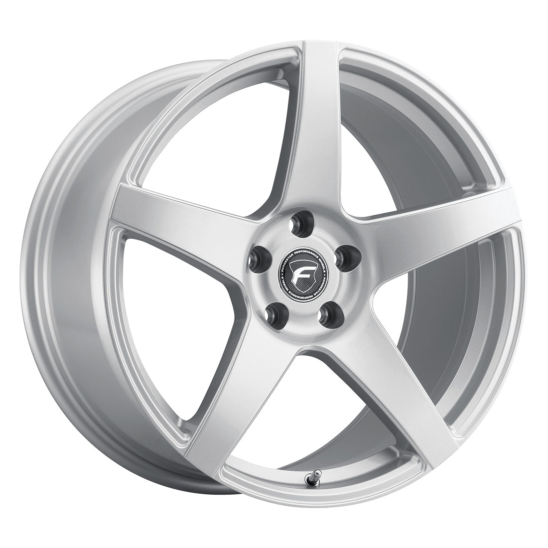 Forgestar CF5 20x9.5 / 5x114.3 BP / ET29 / 6.4in BS Gloss Silver Wheel