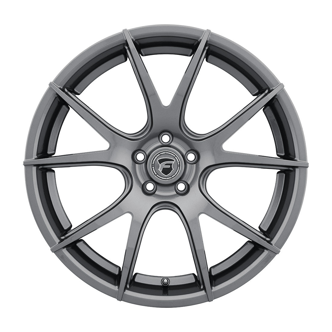 Forgestar CF5V 19x10 / 5x114.3 BP / ET42 / 7.1in BS Gloss Anthracite Wheel - 0