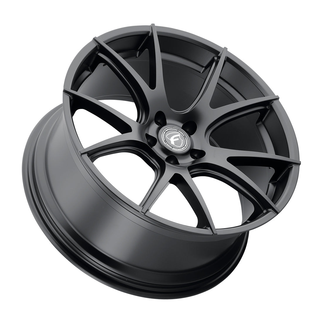 Forgestar CF5V 19x10 / 5x114.3 BP / ET42 / 7.1in BS Satin Black Wheel