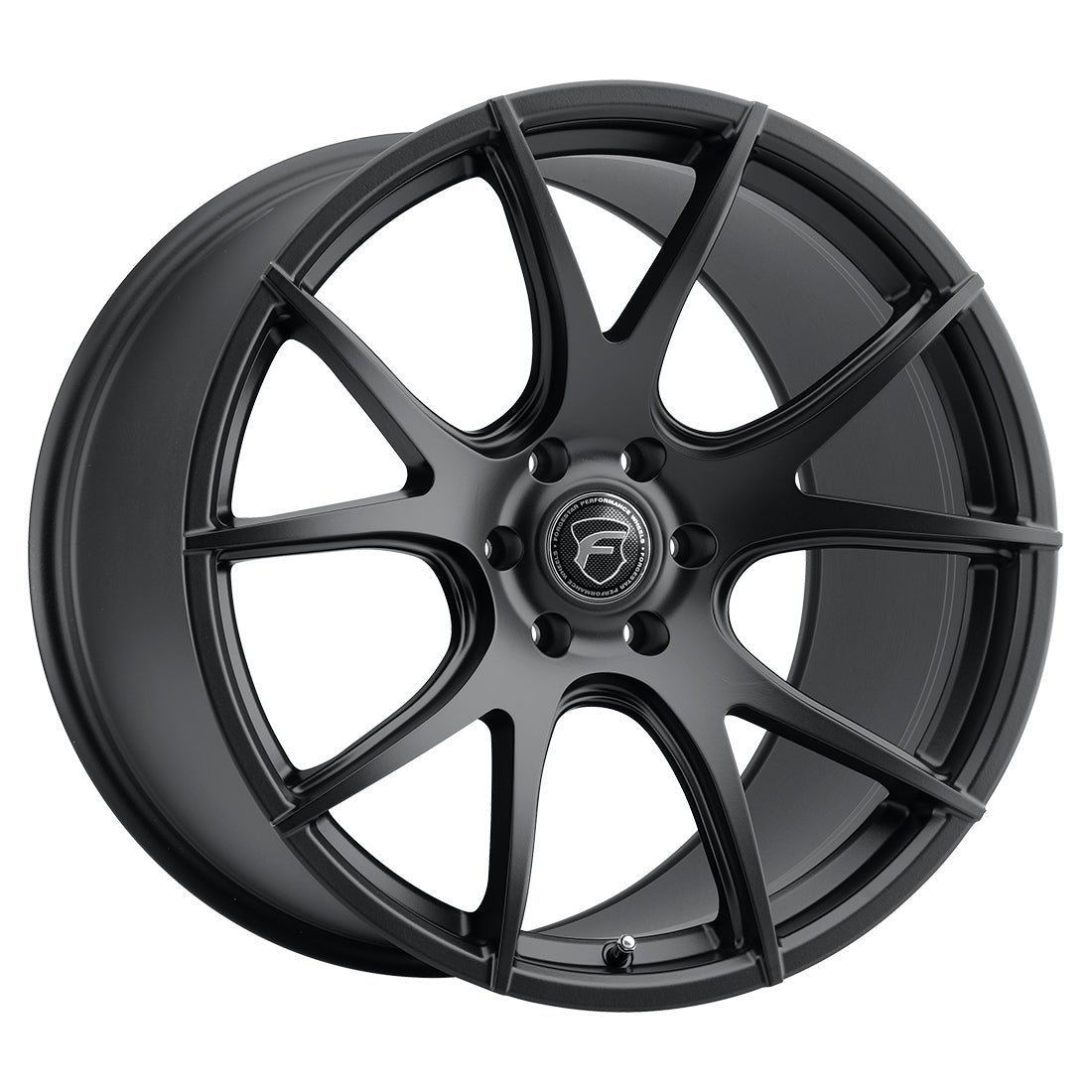 Forgestar CF5V 20x11 / 5x114.3 BP / ET56 / 8.2in BS Satin Black Wheel