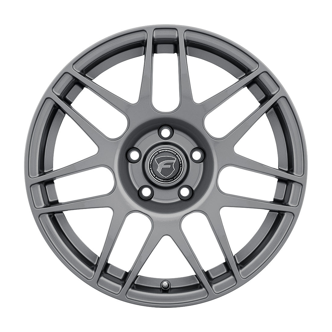 Forgestar F14 Drag 17x4.5 / 5x114.3 BP / ET-26 / 1.7in BS Gloss Anthracite Wheel - 0