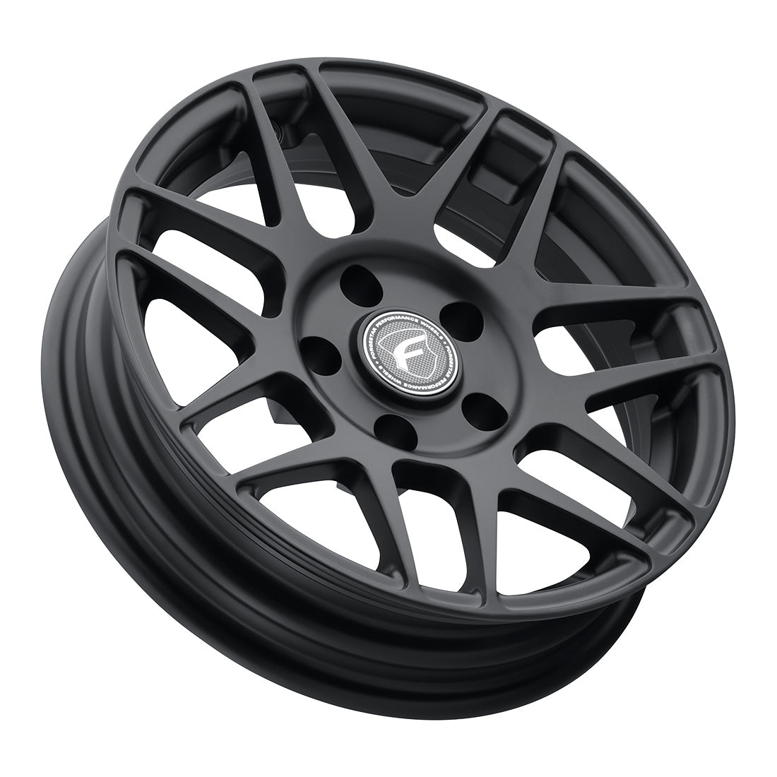 Forgestar F14 Drag 17x4.5 / 5x114.3 BP / ET-26 / 1.7in BS Satin Black Wheel