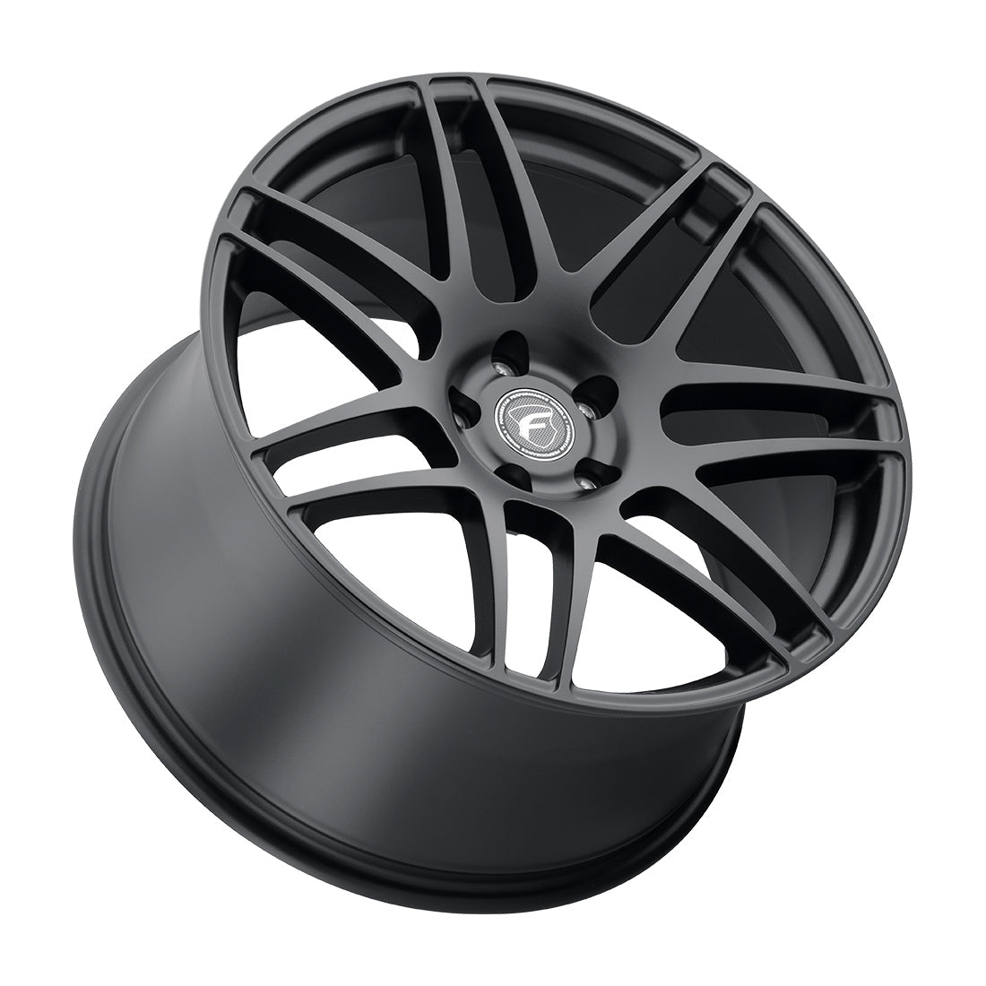 Forgestar F14 18x10 / 5x114.3 BP / ET42 / 7.1in BS Satin Black Wheel