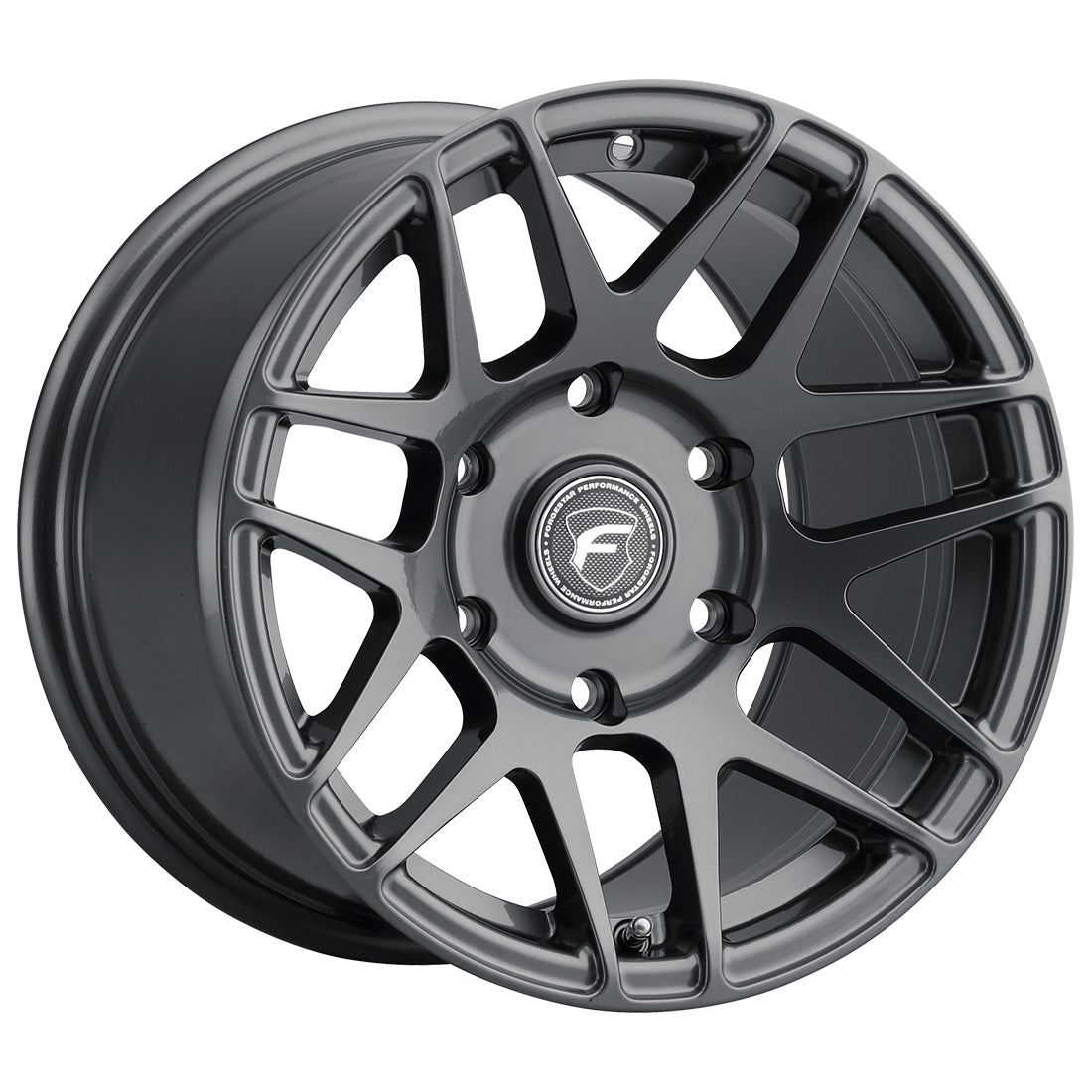 Forgestar F14 Drag 15x10 / 6x139.7 BP / ET38 / 7.0in BS Gloss Anthracite Wheel