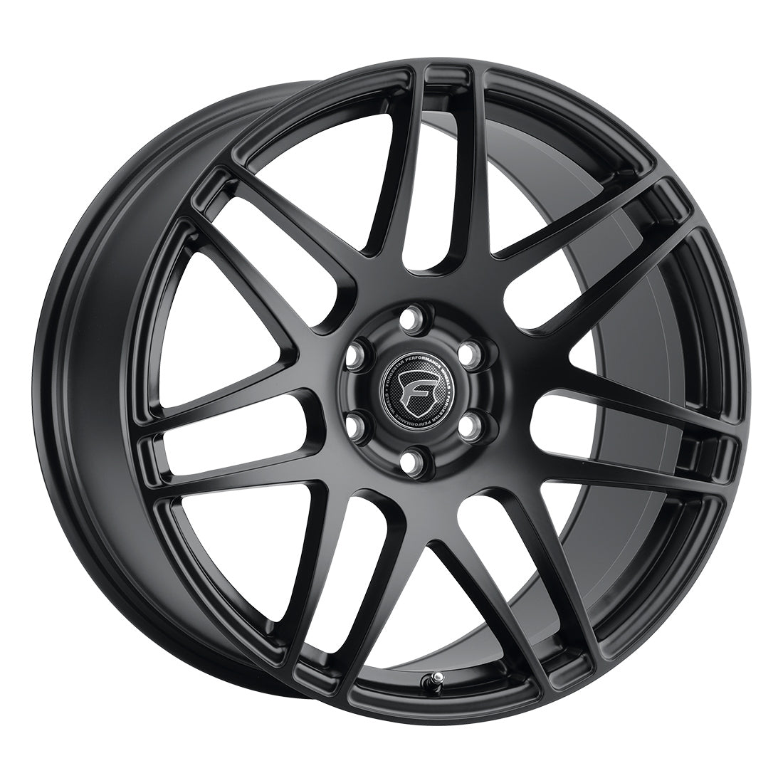 Forgestar F14 20x11 / 5x112 BP / ET12 / 6.5in BS Satin Black Wheel